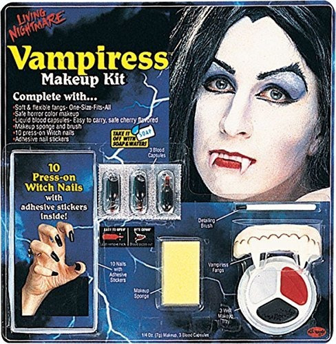 Fun World Vampiress Kit De Maquillaje De Halloween De Acceso