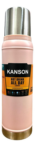 Termo Kanson 1 Litro Acero Inox Large Cebador Sin Manija F/c