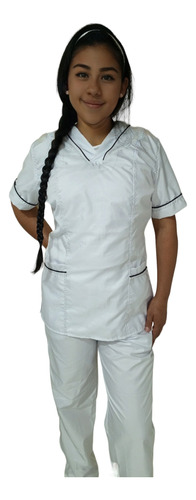 Uniforme Enfermeria Estetica Antifluido Scrub