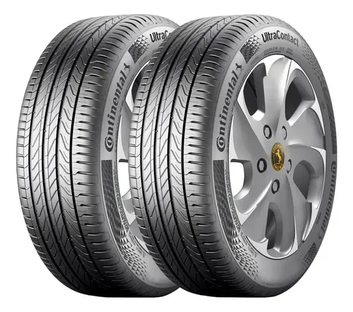 Pack De 2 Llantas Continental, Ultracontact 205/55r16, 91v V.