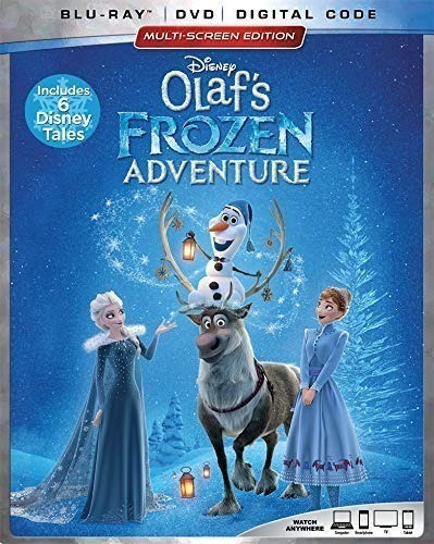 Olaf Otra Aventura Congelada De Frozen Pelicula Blu-ray 