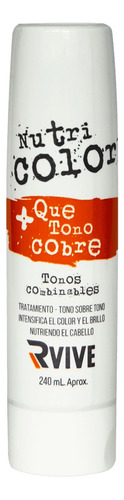 Tratamiento Nutricolor Tono Sobre Tono - Cobre