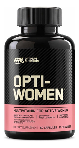 Multivitamínico Mujer Optiwomen On 60 Caps Optimum Nutrition