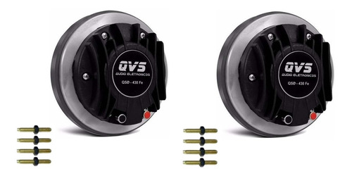 2 Corneta Qvs 430fe 100w Rms Melhor Que Eros Efd4160