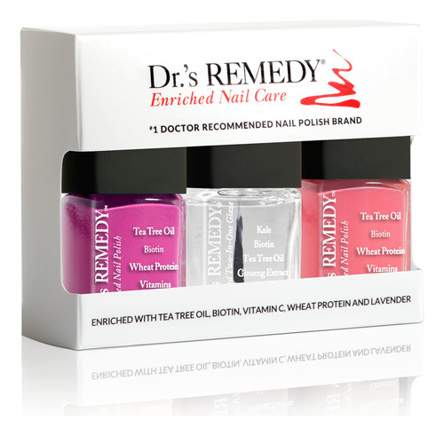 Dr.'s Remedy Esmalte De Uas, Fortalecedor De Uas, Cuidado De