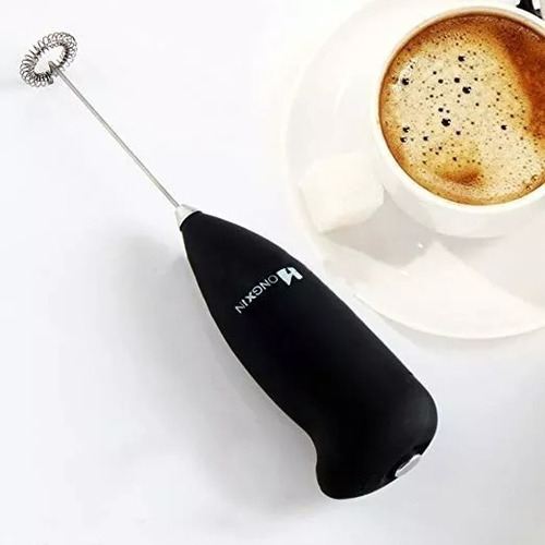 Imagen 3 de 10 de Batidor Espumador Electrico Espuma Cremas Cafe Cocina Pilas
