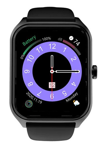 Reloj Inteligente Smartwatch Hifuture Ultra2 Pro Banda Extra Color De La Caja Negro Color De La Malla Negro Color Del Bisel Negro Diseño De La Malla Silicona