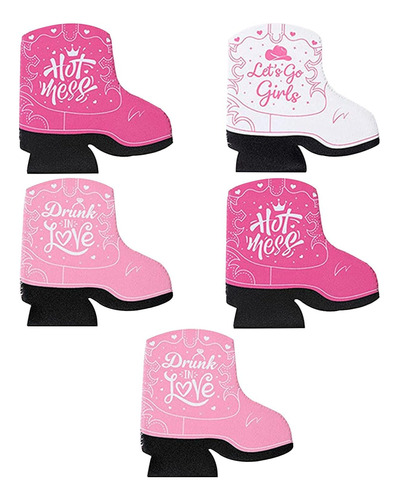 Cowgirl Drink Holder Boots,cowgirl Cowboy Boot Skinny Can