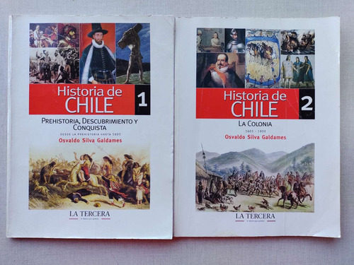 Historia De Chile Osvaldo Silva Galdames 2005 ( 5 Tomos)