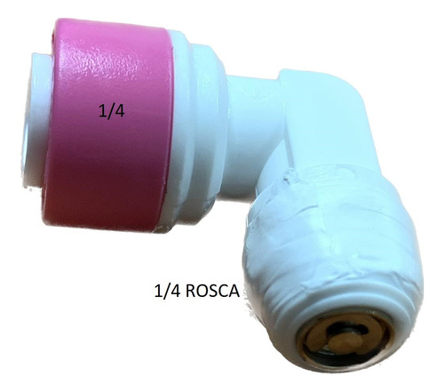 Válvula Check Acople Rápido 1/4  Case Membrana Osmosis 