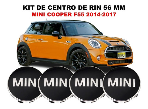 Kit De 4 Centros De Rin Mini Cooper F55 14-17 56 Mm