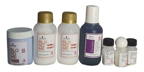 Imagen 2 de 2 de Kit#2 Olaplex 123 Fanola Blondme Tienda Ccs