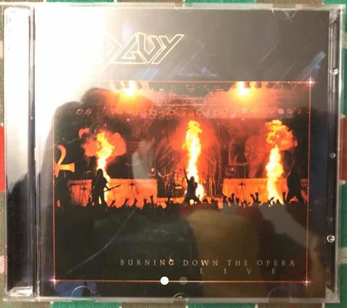 Edguy Burning Down The Opera Live - 2 Cd