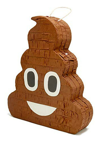 Poop Emoji Emoticon Piñata Para Fiesta De Cumpleaños Y Uso E