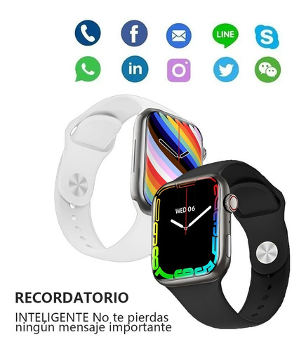 Imagen 5 de 7 de Reloj Inteligentes Dama Hombre Deportes S8 Versión Mejorada