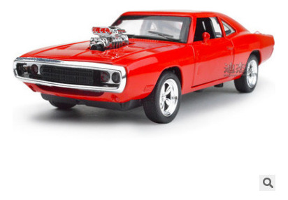 Rapido Y Furioso Dodge Challenger Miniatura Metal Auto 1:32