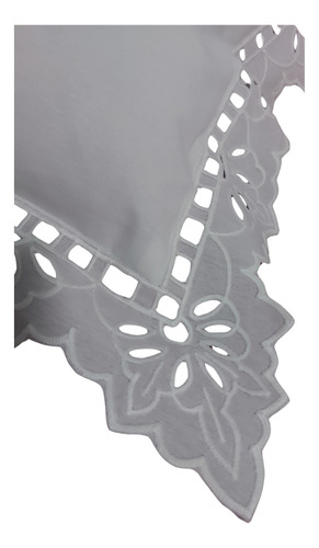 Fronha Renda Richelieu Do Ceará Pequena Macia Kit Com 2 Cor Branco