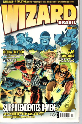 Lote Wizard Brasil N° 31 A 37 - Em Português - Editora Panini - Formato 17 X 26 - Capa Mole - 2006 - Bonellihq Cx449 H23