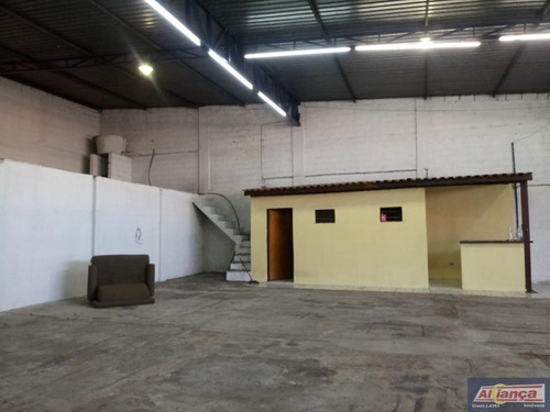 Imagem 7 de 15 de Galpão Para Alugar, 435 M² Por R$ 5.500,00/mês - Cidade Jardim Cumbica - Guarulhos/sp - Ai19024