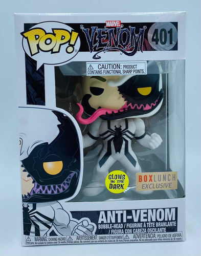 ### Funko Pop Marvel Anti Venom 401 Boxlunch Gitd Box Lunch# (Usado)