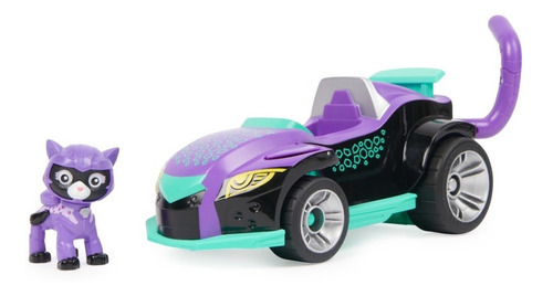 Paw Patrol Vehiculo Tematico Cat Pack Shade Color Morado