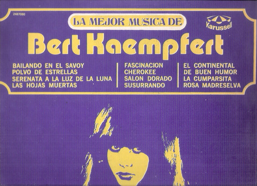 Bert Kaempfert: La Mejor Musica De / Vinilo Karussell