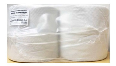 Imagen 1 de 1 de 4 Rollo Papel Baño Institucional 9* 250mt H/senc/econ Brilux
