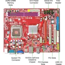 Comprar Placa Quadcore P55g Socket 775