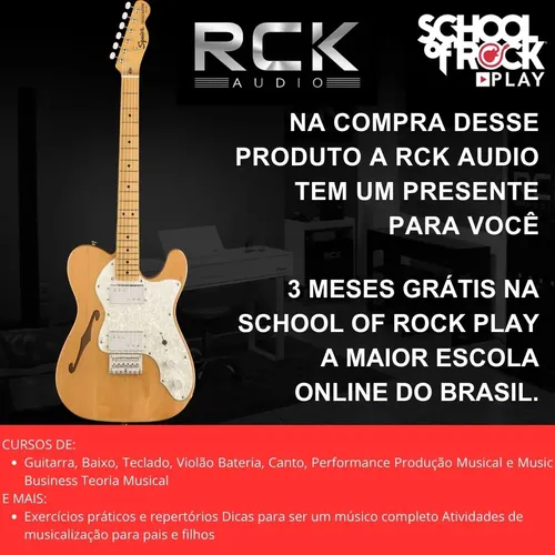 Guitarra Squier Fender Classic Vibe 70s Telecaster Thinline