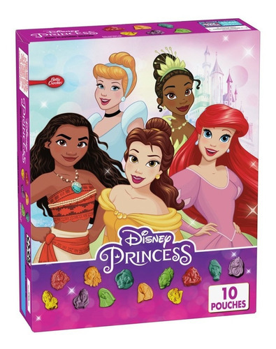 Betty Crocker Gomitas Disney Princesas Snack Frutas 10 Pack