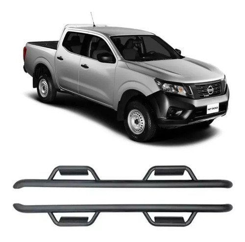 Estribos Escalon Laterales Nissan Np300 Frontier 2016-2022 