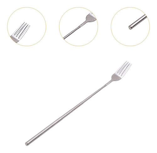Tenedor Extensible Para Postre, Cubiertos Portátiles