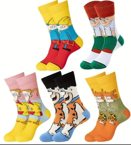 20 Pares Calcetas 3/4 Niño Calcetines Caricatura Superheroes 20pzs Unitalla