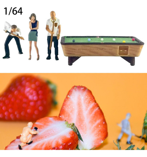 Figuras De Personas A Escala 1:64 Escenas En Miniatura