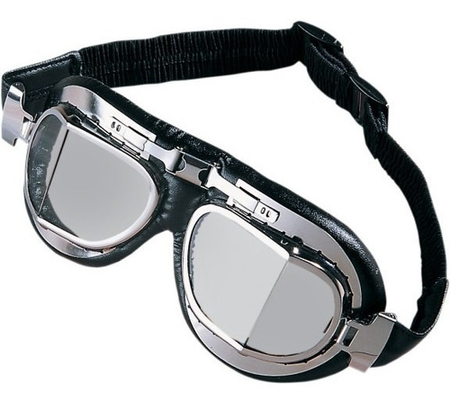 Drag Specialties Red Baron Goggles - Cromo