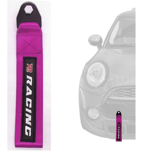 Cinta Reboque Tow Strap Engate Rosa 25cm X 5cm