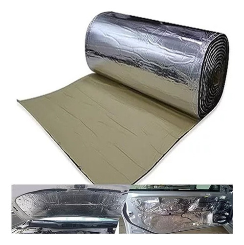 Laminado Gomas Aislante 5mm Sonido Termico Puertas Absorción