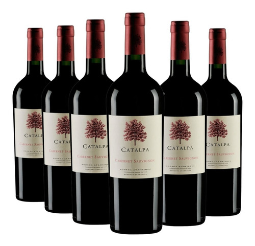 Imagen 1 de 10 de Vino Catalpa Cabernet Sauvignon Caja X 6 X 750ml.