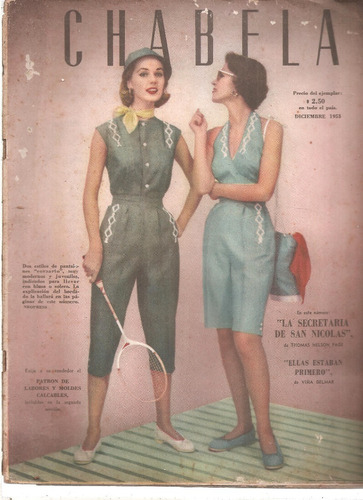 Revista Chabela Nº 216 Diciembre 1953