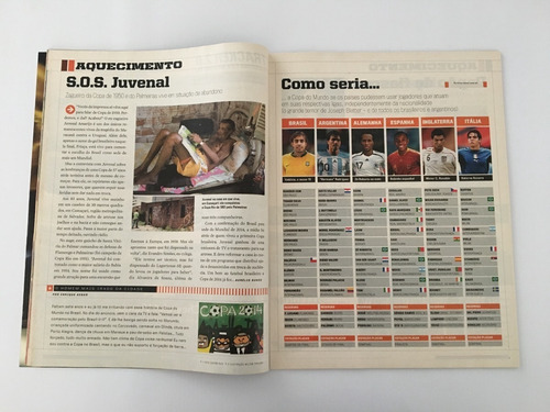 Revista Placar Nº 1313 Dezembro 2007 Robinho Flamengo Felipe (Usado)