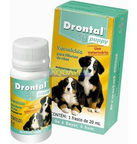 Vermifugo Drontal Puppy 20 Ml Cães Filhotes Bayer