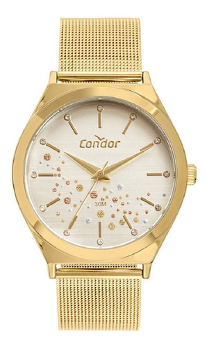 Relógio Condor Feminino Co2036mvs/4d Dourado Analógico