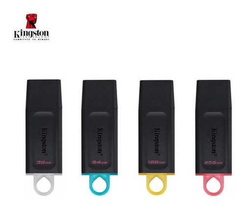 Imagen 5 de 6 de Pendrive Kingston 128gb Usb 3.2 Data Traveler 3m Gntia
