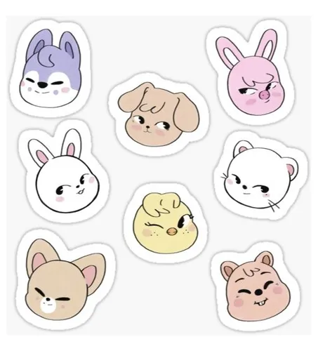 Busca libreta de stray kids mas set de stikers a la venta en Chile
