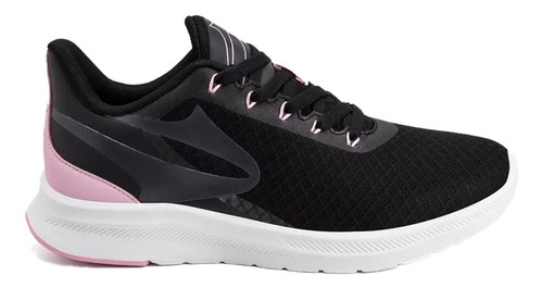 Zapatillas Topper Running Mujer Vr Speed Negro-rosa Cli