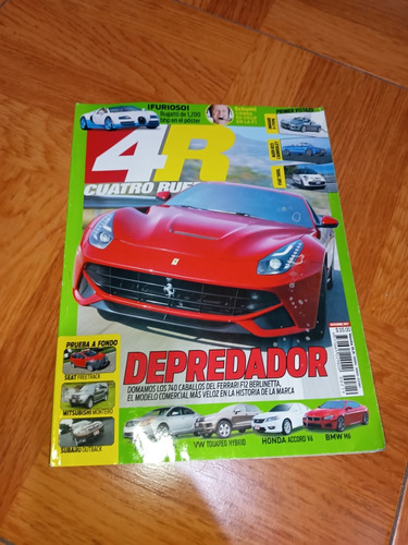 Revista 4 Ruedas México #219 Dic 2022 Ferrari Berlineta
