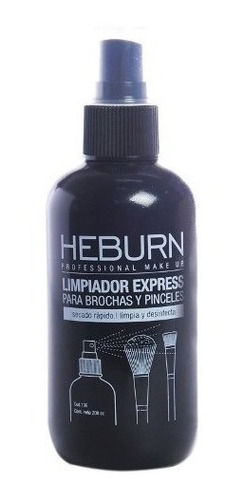 Heburn Spray Limpiador De Brochas Y Pinceles Cod 136 X 200cc