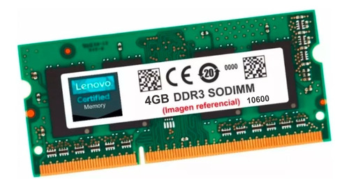 Memoria Lenovo 4gb Thinkpad X220 E420 E420s L520 X121e 