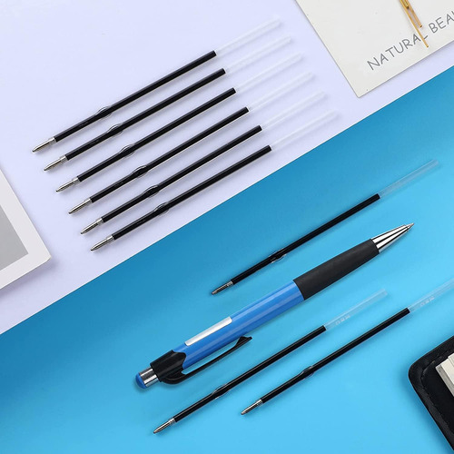 Caneta De Tinta Recarrega Janyun 100 Peças De Tinta Preta De