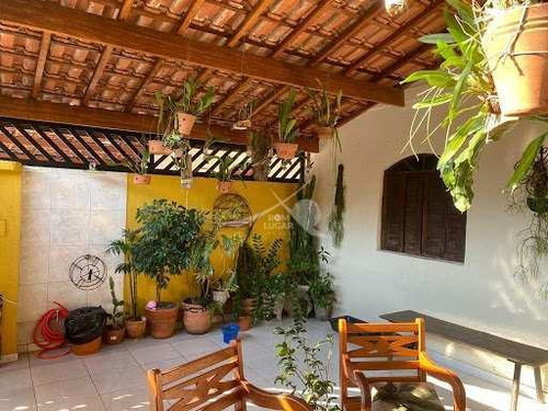 Imagem 2 de 21 de Casa Em Praia Grande, Com Edícula ,forte - V5527